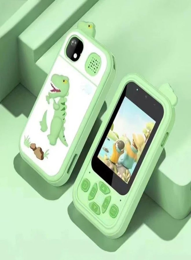 Drumstone (𝟏𝟓 𝐘𝐞𝐚𝐫𝐬 𝐰𝐚𝐫𝐫𝐚𝐧𝐭𝐲) Kids Smart Phone Toy with Dual Cameras | Fun, Educational Mobile Toy for Boys & Girls | Interactive Games, Music & Photos - Image 2